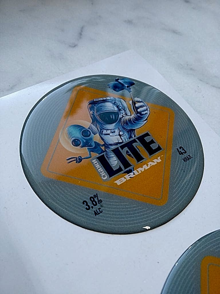 Объемные наклейки